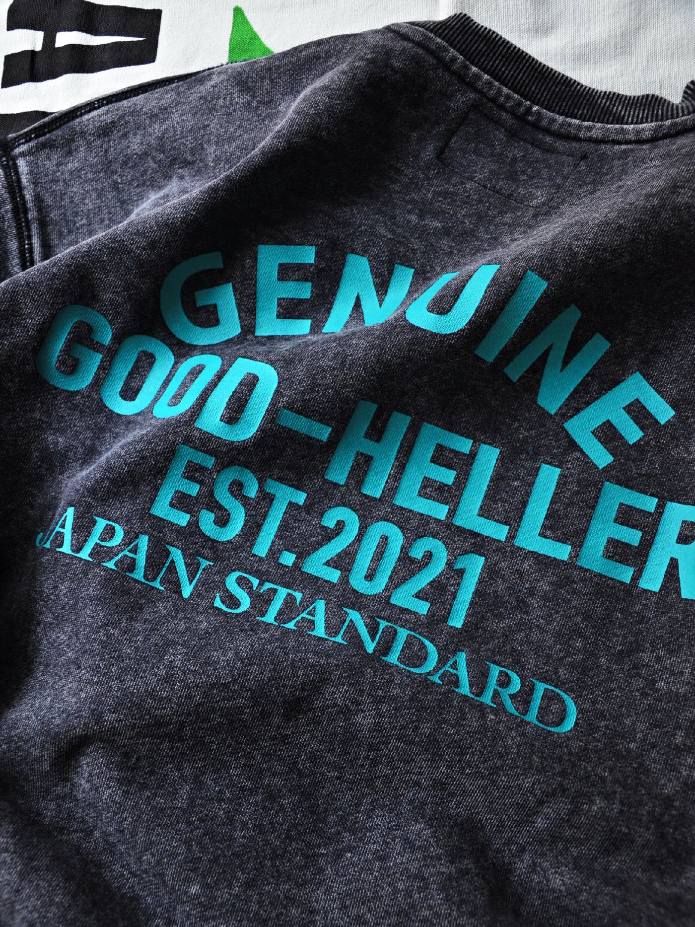 GOOD HELLER | LIMITED EAGLE LOGO USED CREW SWEAT