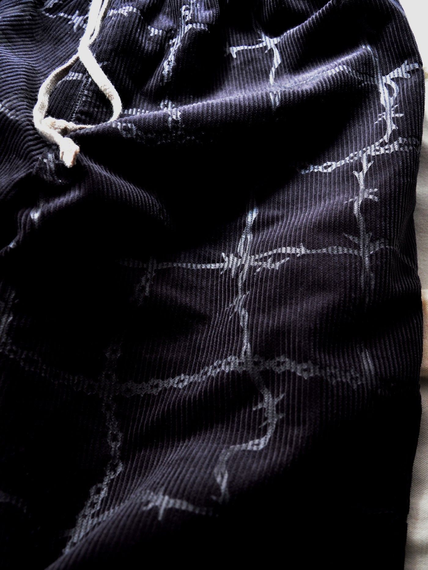 GANGSTERVILLE | BARBED WIRE - EASY PANTS / GSV5303 - Black