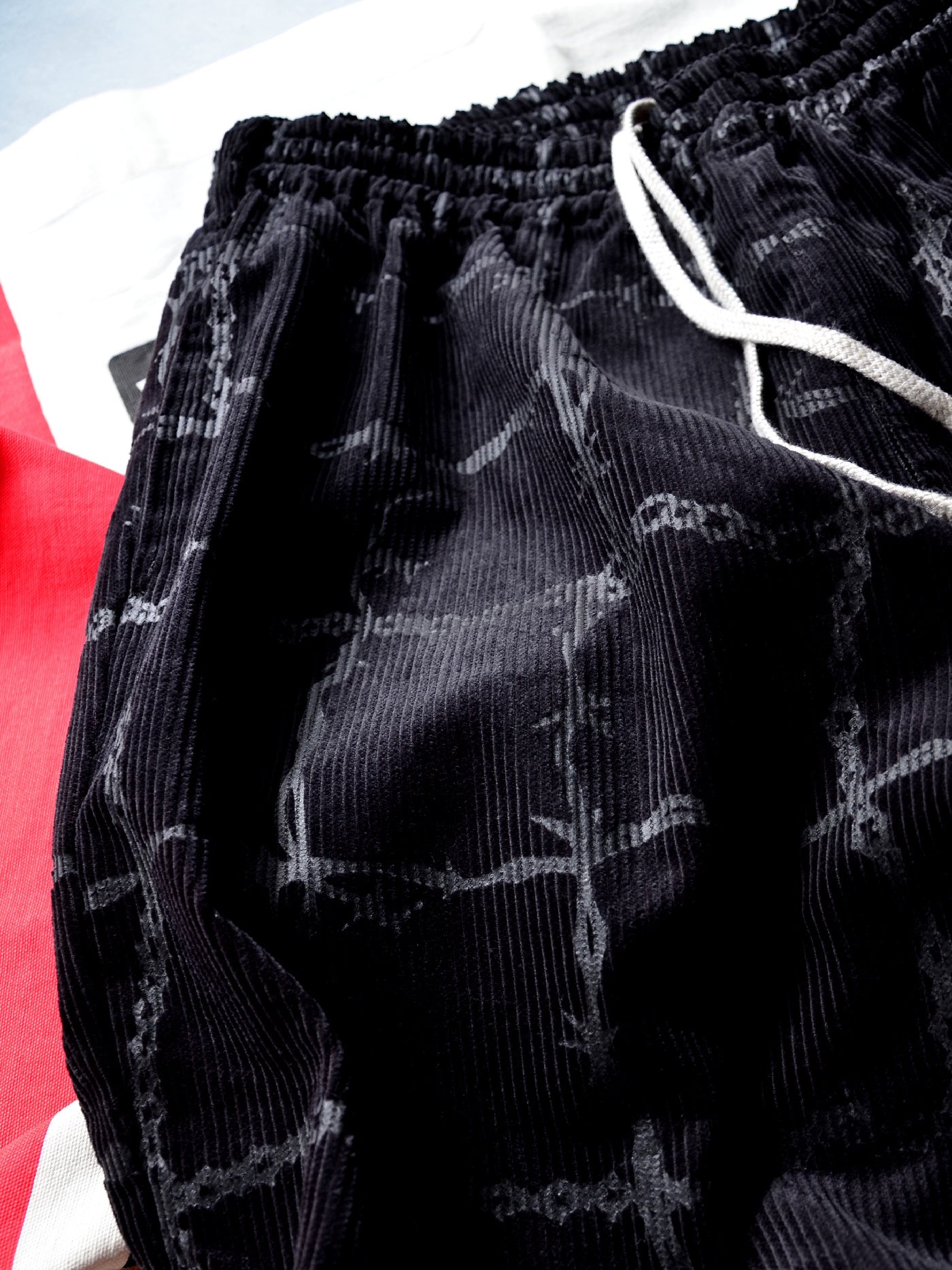 GANGSTERVILLE | BARBED WIRE - EASY PANTS / GSV5303 - Black