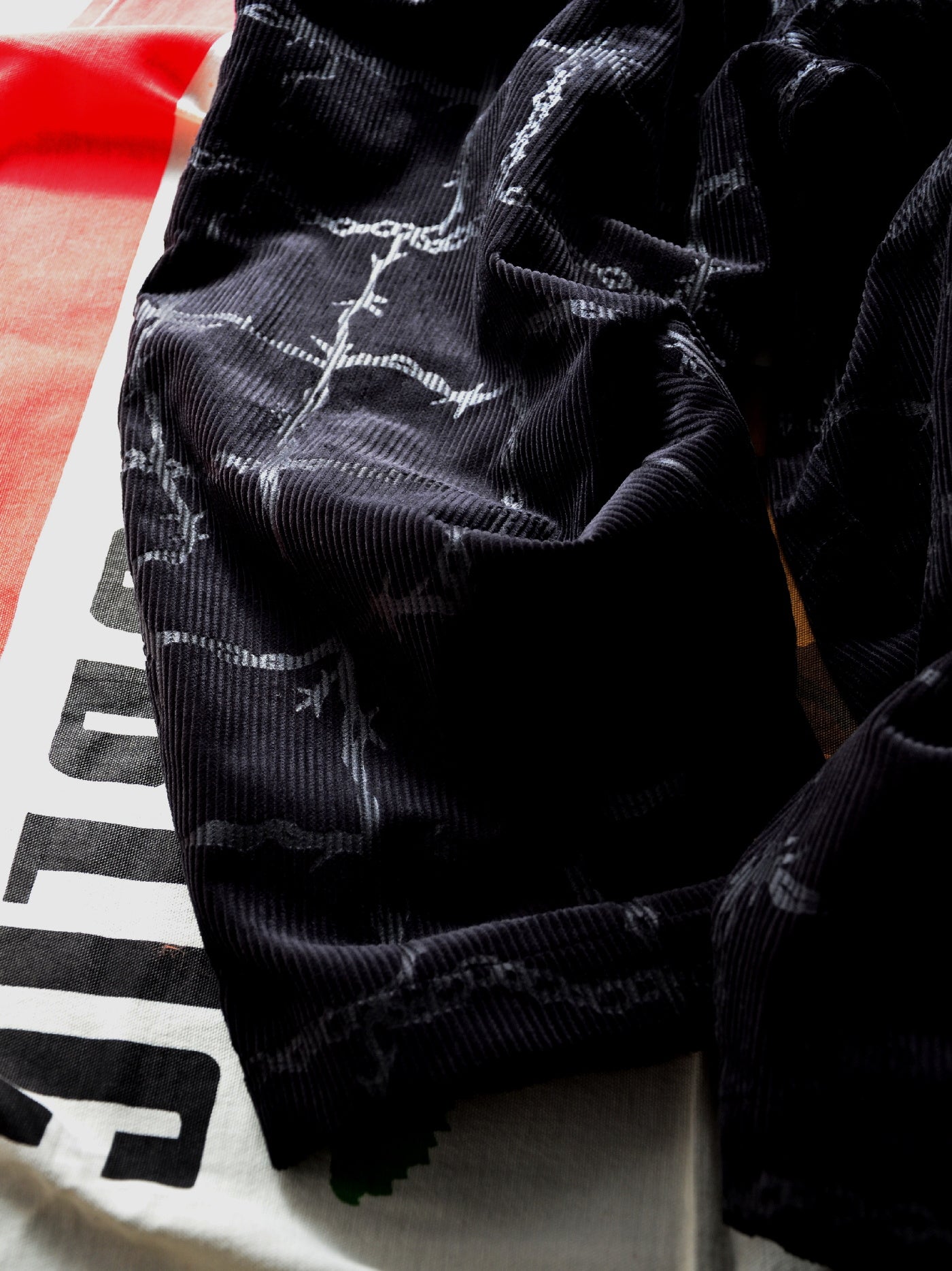 GANGSTERVILLE | BARBED WIRE - EASY PANTS / GSV5303 - Black