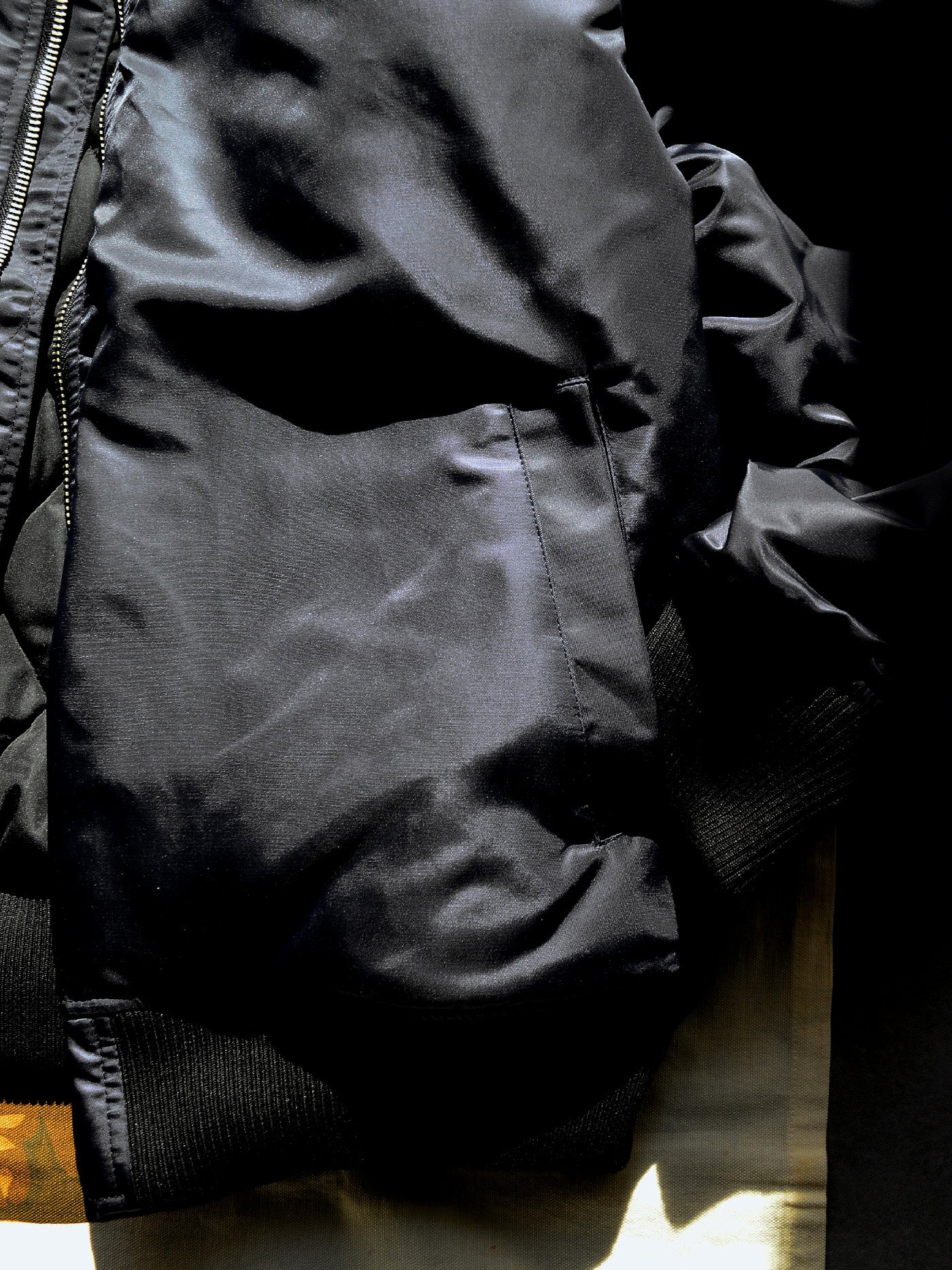 【11.2 (Sun) 12:00 Release】WAX | Bomber Jacket - Black