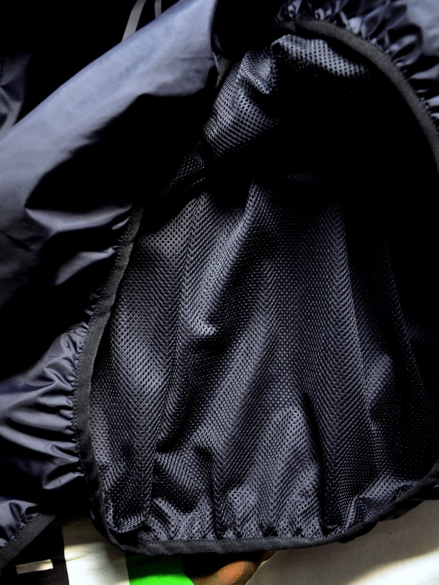 【1.24 (Sat) 12:00 Release】GOOD HELLER | NYLON FOOTBALL L/S T-SHIRT - Black