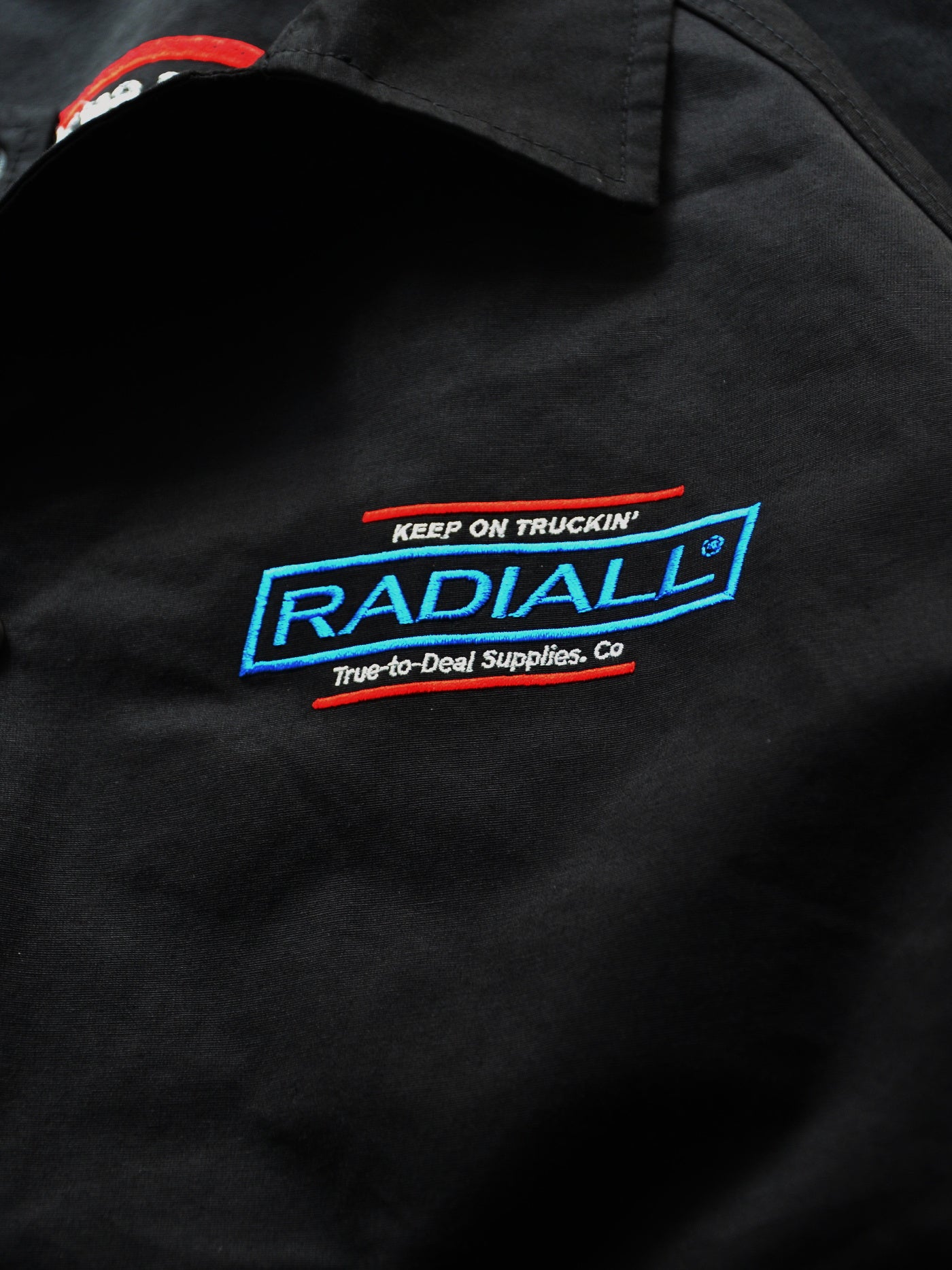 【1.24 (Sat) 12:00 Release】RADIALL | Heartbeat - WINDBREAKER JACKET - Black