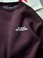 【2.7 (Sat) 12:00 Release】FLUTTER | Double Dyeing B/S Sweat - Brown