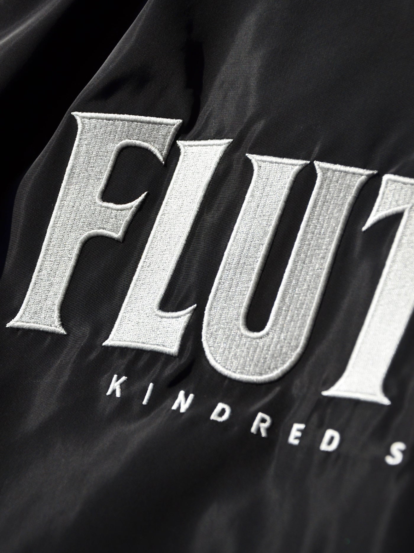 FLUTTER | OG Logo Bomber Jacket - Graphite Black