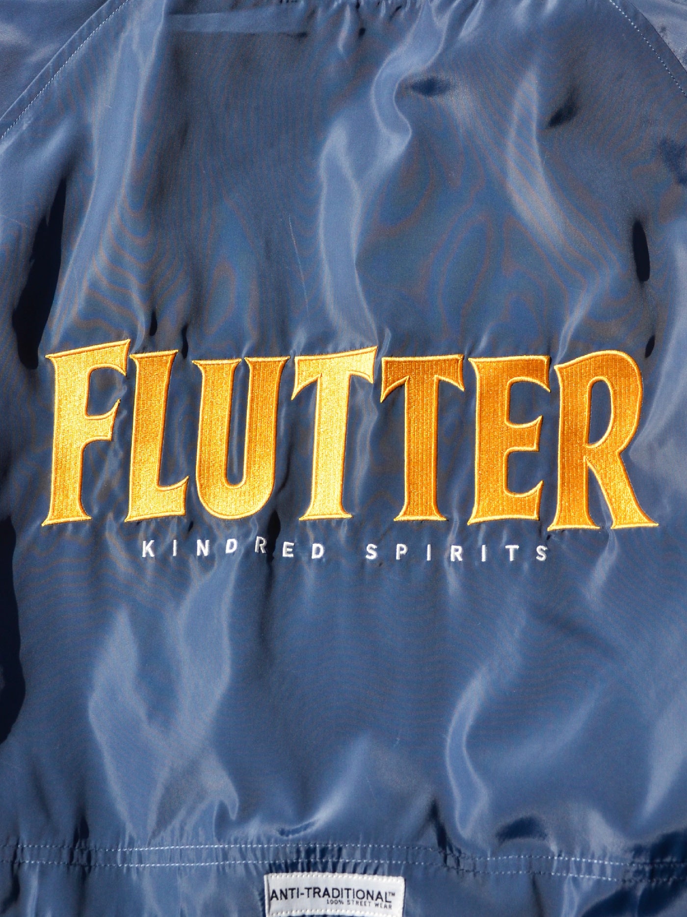 FLUTTER | OG Logo Bomber Jacket - Navy