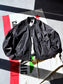 FLUTTER | OG Logo Bomber Jacket - Graphite Black