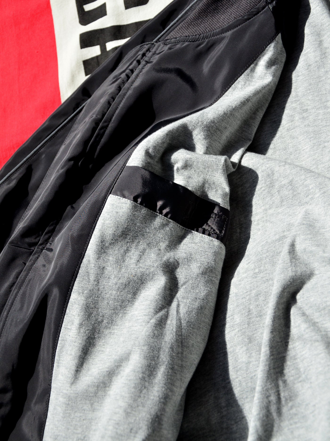 FLUTTER | OG Logo Bomber Jacket - Graphite Black