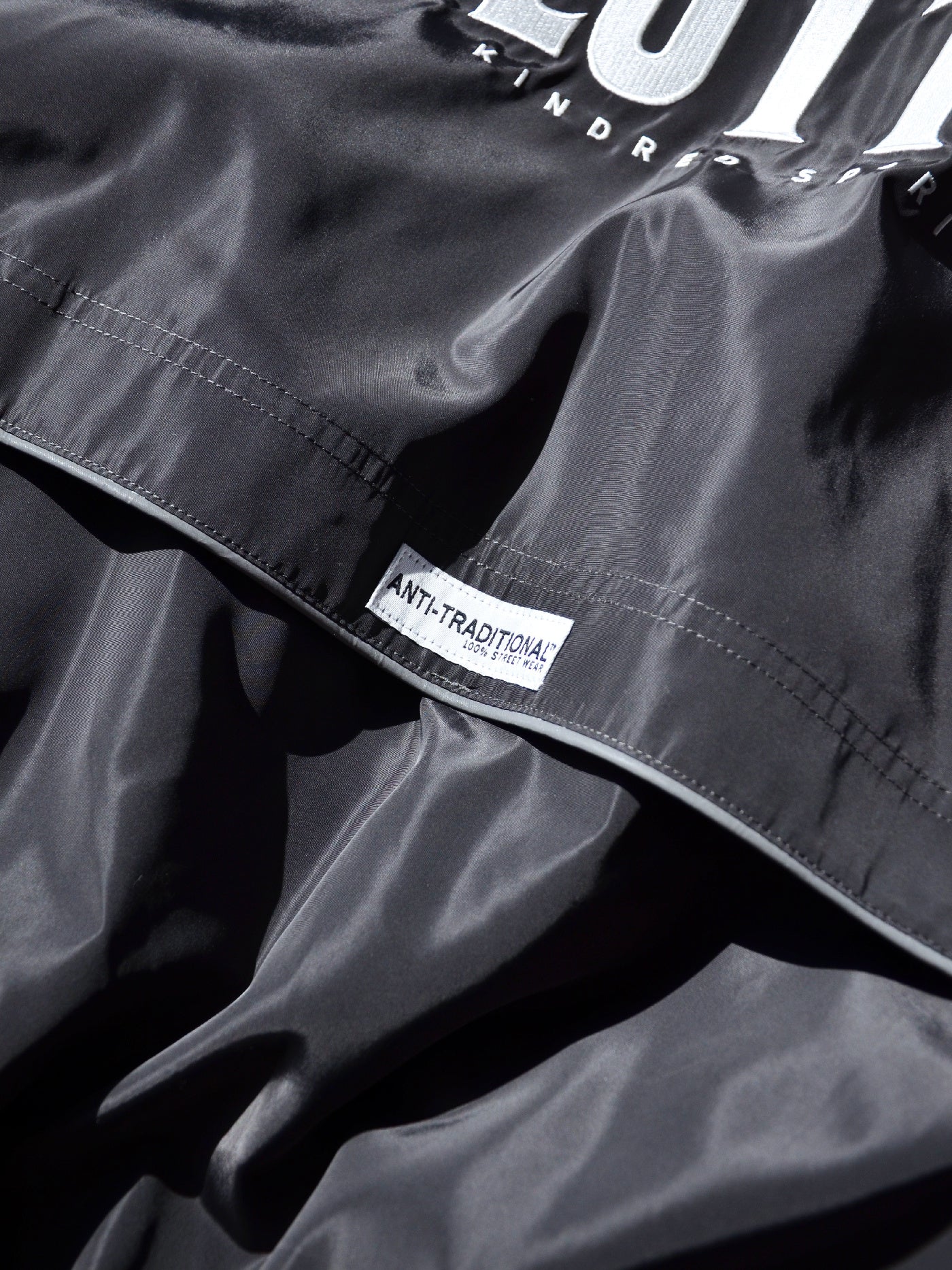 FLUTTER | OG Logo Bomber Jacket - Graphite Black