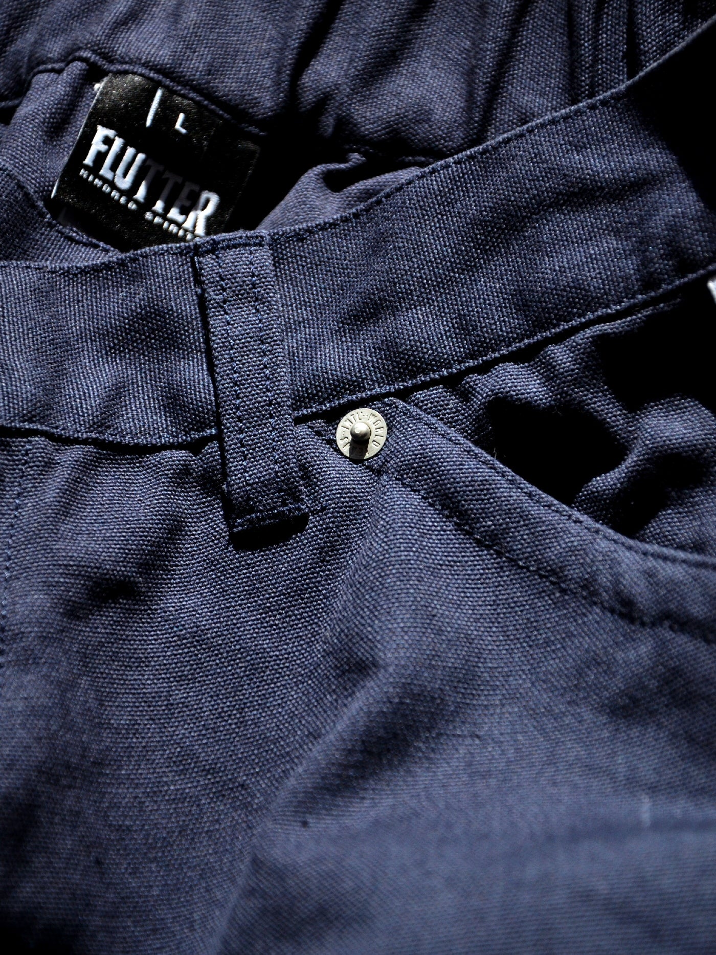 FLUTTER | Cotton Duck Painter Pants - Navy