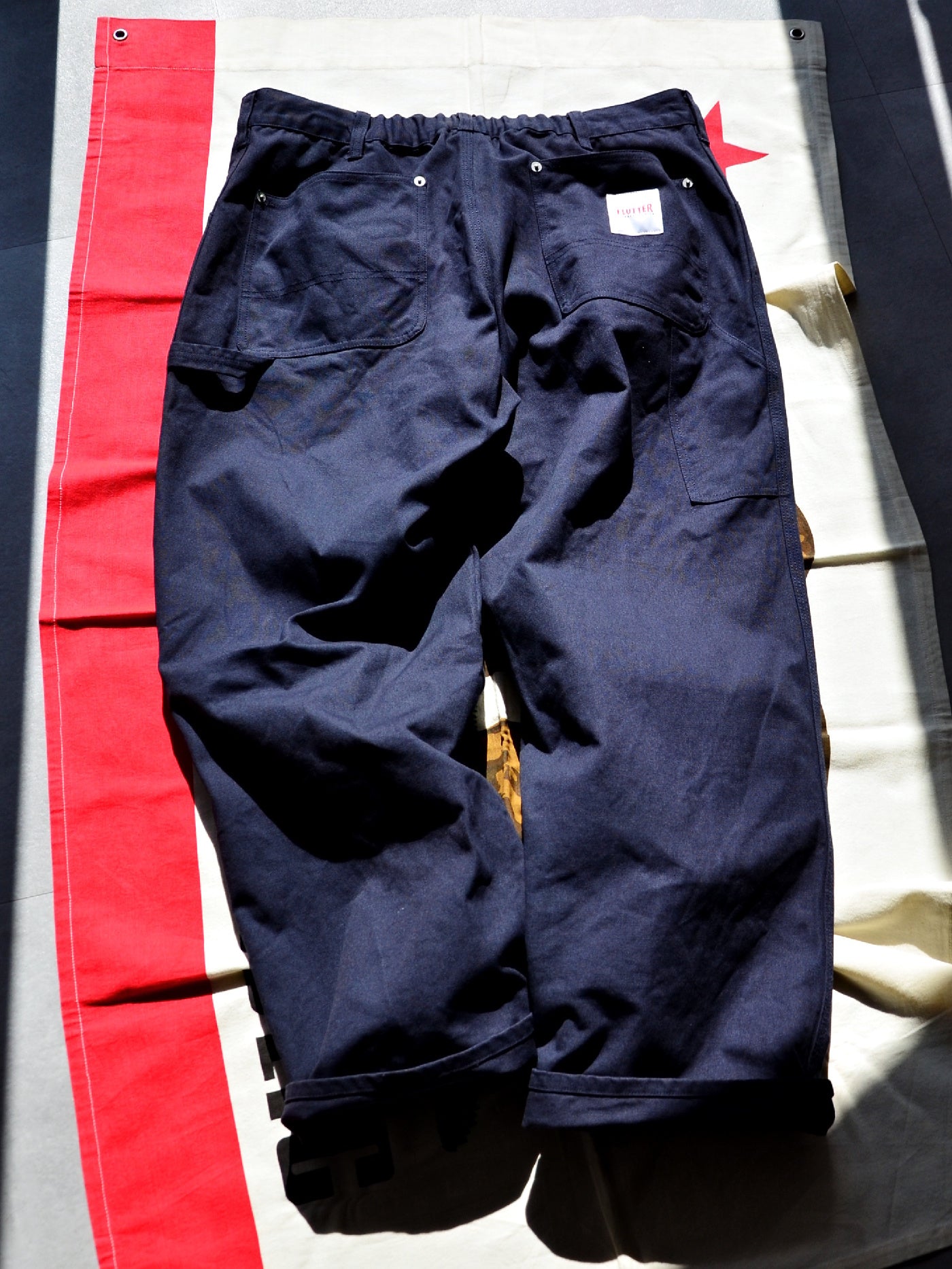 FLUTTER | Cotton Duck Painter Pants - Navy