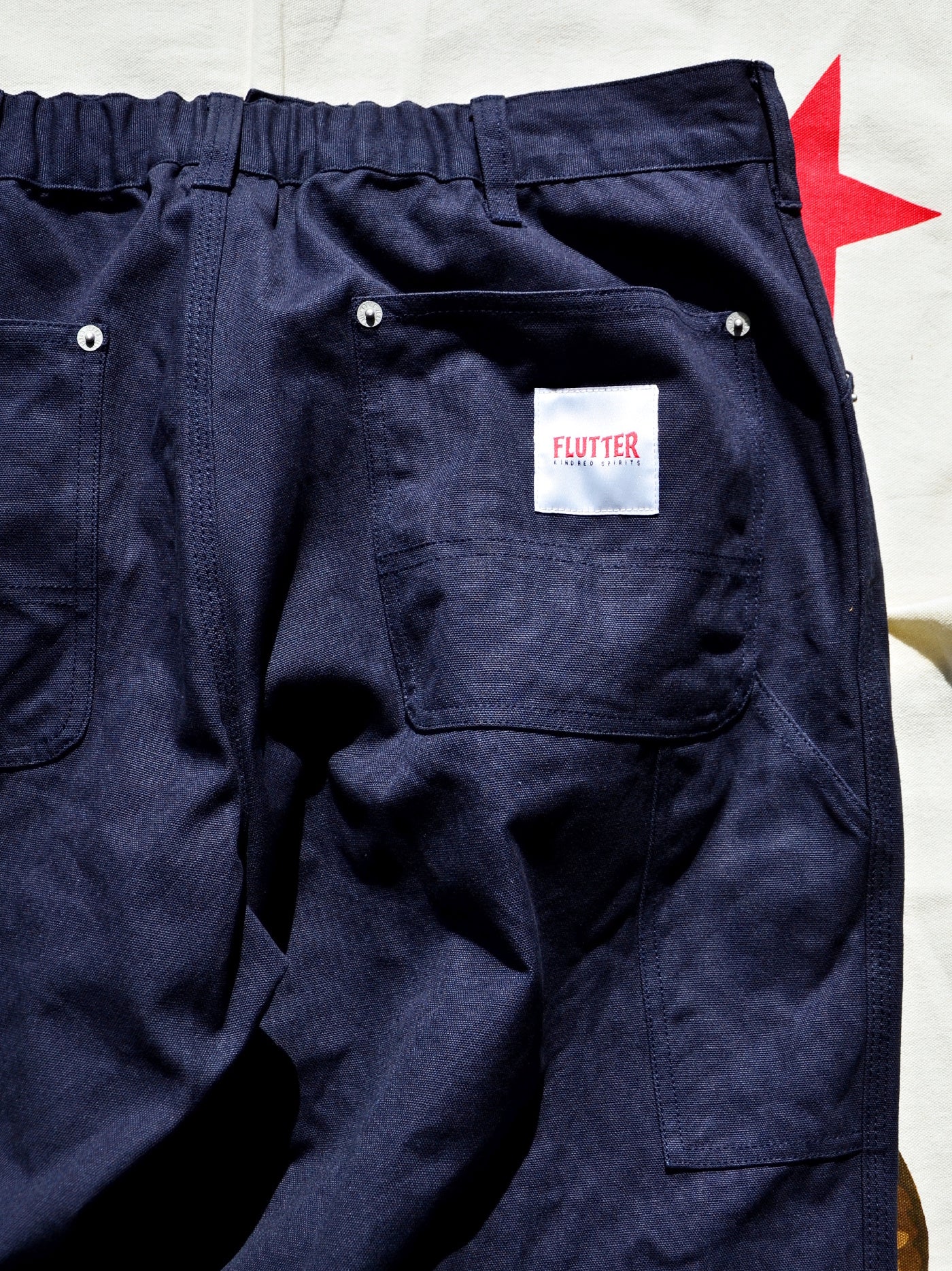 FLUTTER | Cotton Duck Painter Pants - Navy