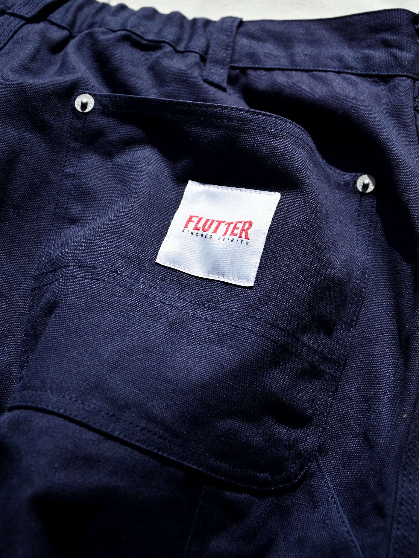 FLUTTER | Cotton Duck Painter Pants - Navy
