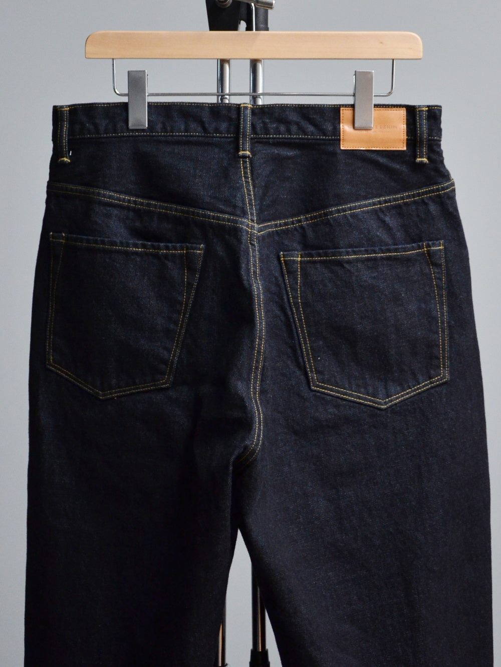 NEGATIVE DENIM | 5p wide jeans - Full Length - Indigo 1wash