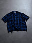 RADIALL | EASY - OPEN COLLARED SHIRT S/S - Midnight Navy