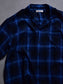 RADIALL | EASY - OPEN COLLARED SHIRT S/S - Midnight Navy