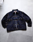 GOOD HELLER | 2nd TYPE WIDE DENIM JACKET - Indigo Wash