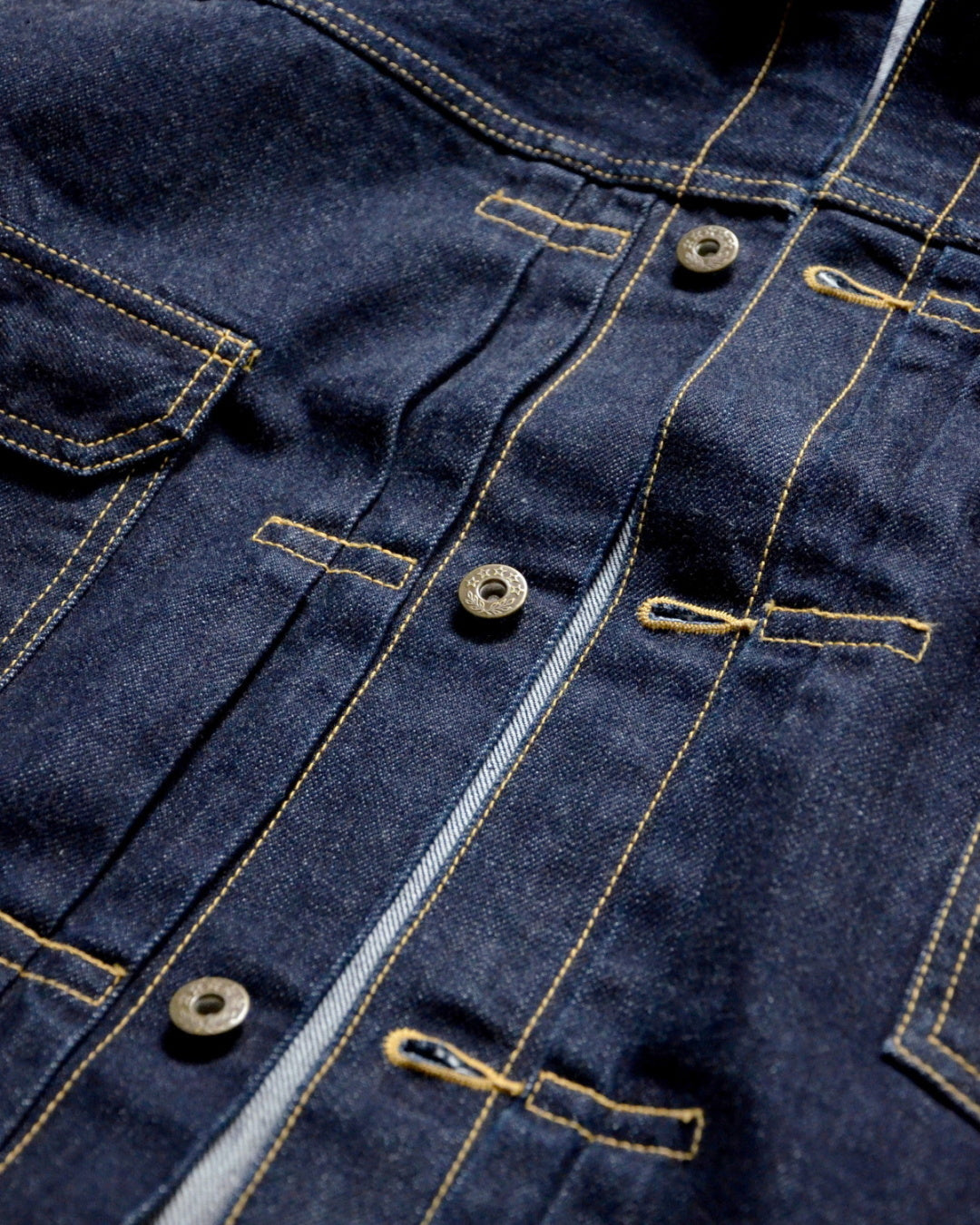 GOOD HELLER | 2nd TYPE WIDE DENIM JACKET - Indigo Wash