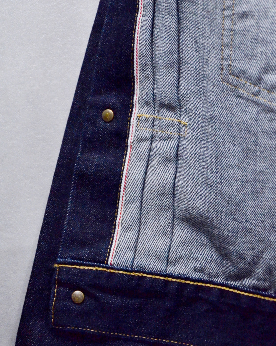 GOOD HELLER | 2nd TYPE WIDE DENIM JACKET - Indigo Wash