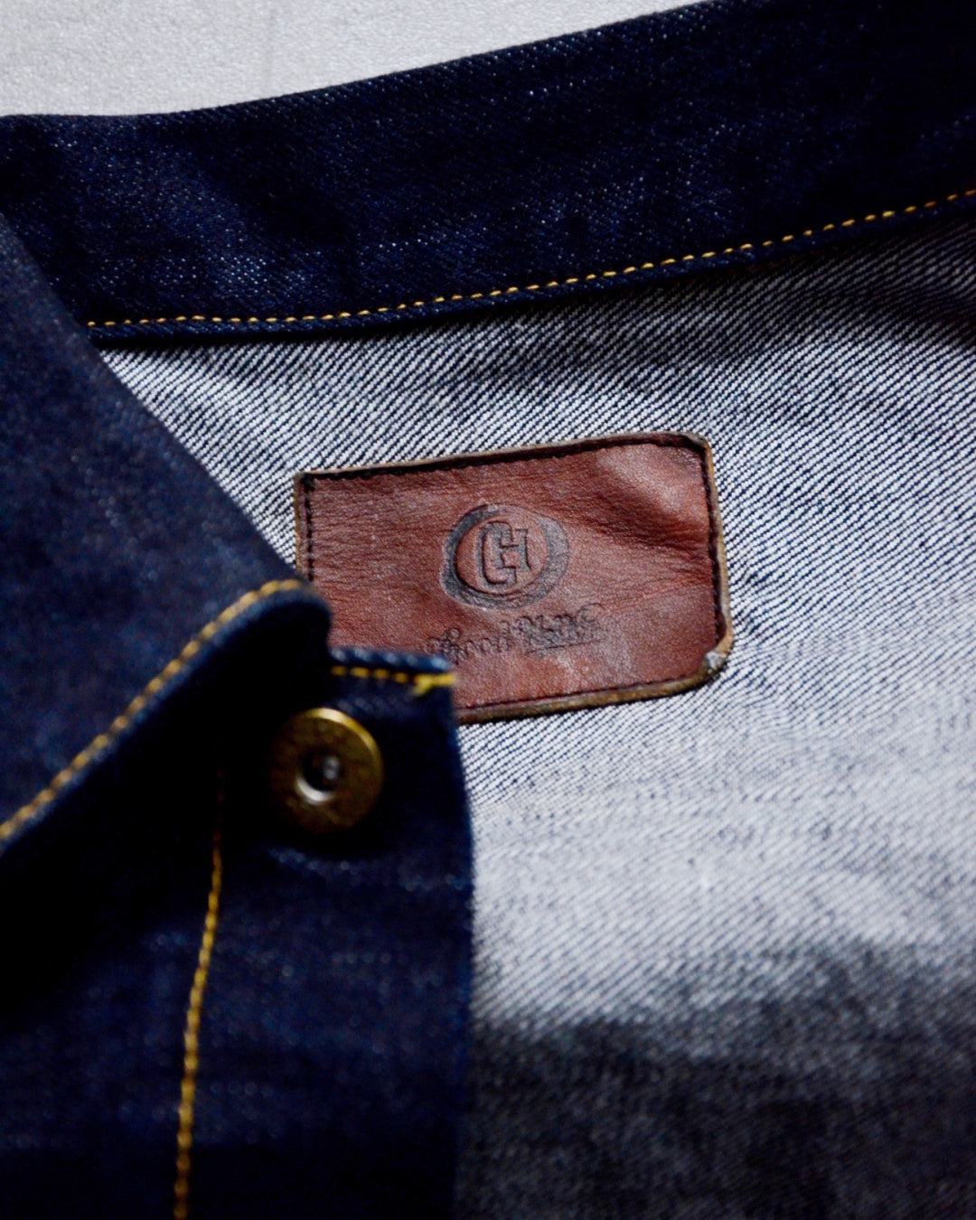 GOOD HELLER | 2nd TYPE WIDE DENIM JACKET - Indigo Wash