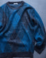RADIALL | INNA DE YARD - CREW NECK SWEATER L/S - Blue