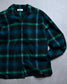 RADIALL | BOULEVARD - OPEN COLLARED SHIRT L/S - Bottle Green