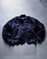 GOOD HELLER | GH WAPPEN MA-1 FLIGHT JACKET - Dark Navy