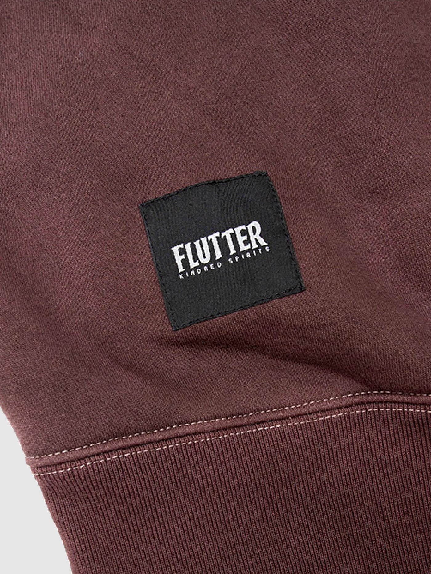 【2.7 (Sat) 12:00 Release】FLUTTER | Double Dyeing B/S Sweat - Brown