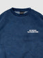 【2.7 (Sat) 12:00 Release】FLUTTER | Double Dyeing B/S Sweat - Navy