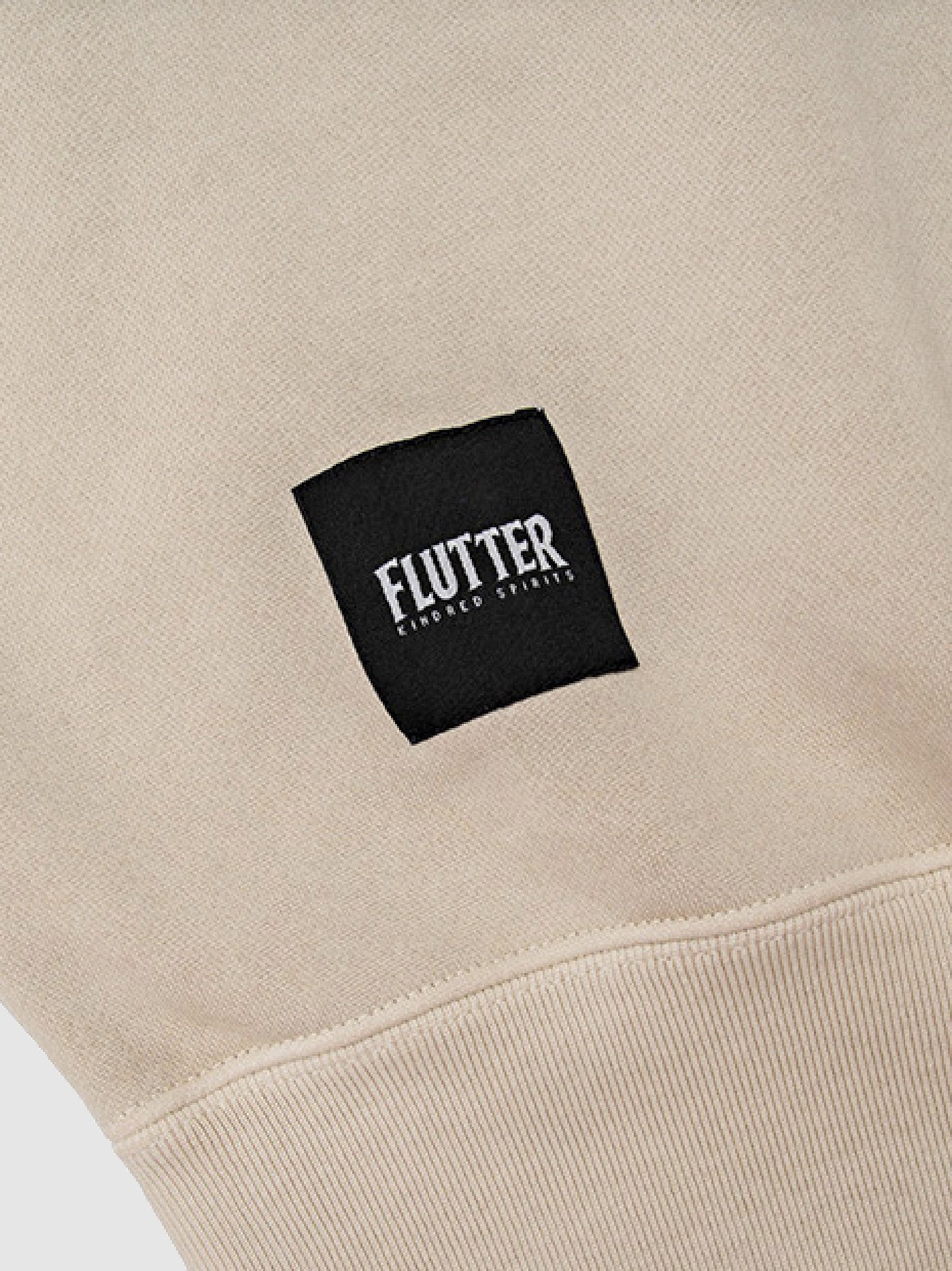 【2.7 (Sat) 12:00 Release】FLUTTER | Double Dyeing B/S Sweat - Sand