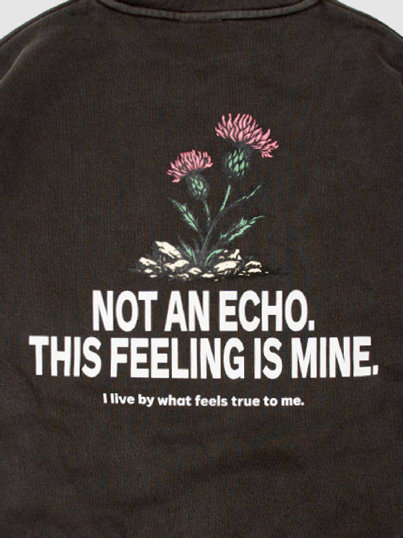 【2.7 (Sat) 12:00 Release】FLUTTER | Double Dyeing B/S Sweat - Sumi