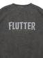 【2.25 (Tue) 12:00 Release】FLUTTER | Pigment Dye Origin logo B/S Sweat - Black