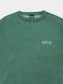 【2.25 (Tue) 12:00 Release】FLUTTER | Pigment Dye Origin logo B/S Sweat - Green