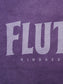 【2.25 (Tue) 12:00 Release】FLUTTER | Pigment Dye Origin logo B/S Sweat - Purple