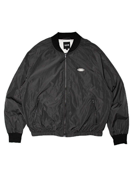 FLUTTER | OG Logo Bomber Jacket - Graphite Black