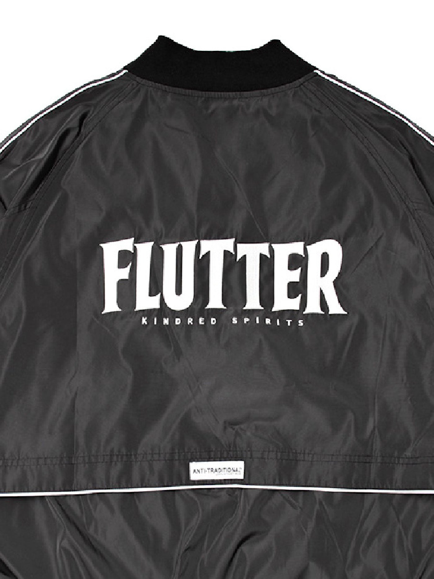 FLUTTER | OG Logo Bomber Jacket - Graphite Black