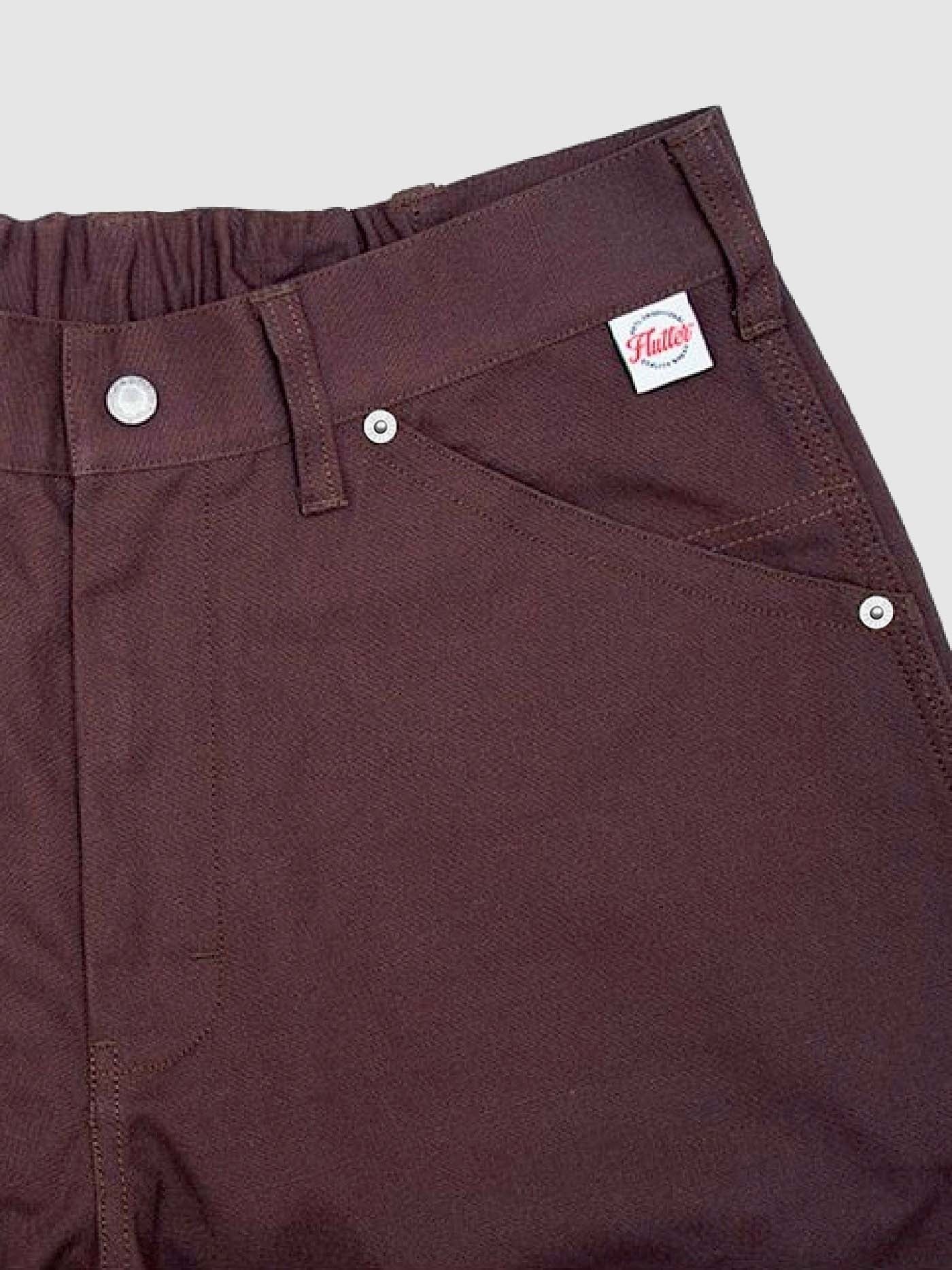 FLUTTER | Cotton Duck Painter Pants - Brown
