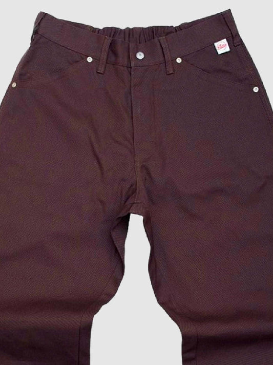 FLUTTER | Cotton Duck Painter Pants - Brown