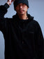 RADIALL | FLAGS - HOODIE SWEATSHIRT L/S - Black