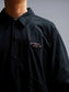 FLUTTER | "The Dress" Cotton Twill Coach Jacket - Black