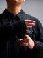 FLUTTER | "The Dress" Cotton Twill Coach Jacket - Black