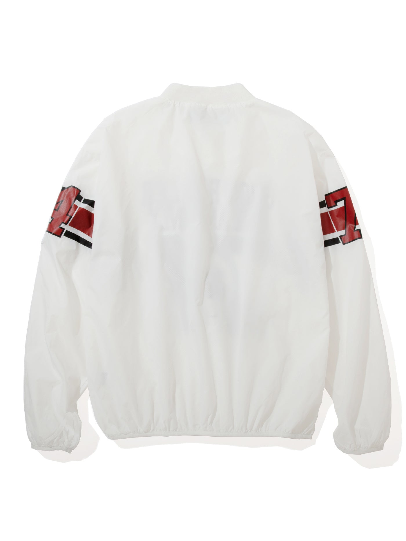 【1.24 (Sat) 12:00 Release】GOOD HELLER | NYLON FOOTBALL L/S T-SHIRT - White