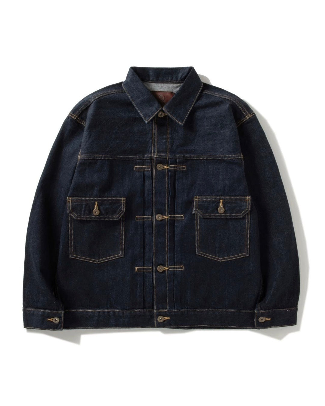 GOOD HELLER | 2nd TYPE WIDE DENIM JACKET - Indigo Wash