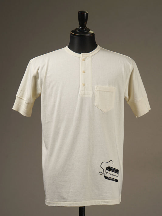 【6.10 (Tue) Release】BY GLADHAND | GLADDEN LINES - S/S HENRY T-SHIRTS / BYGH5120 - White
