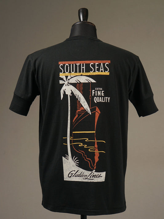 【6.10 (Tue) Release】BY GLADHAND | GLADDEN LINES - S/S HENRY T-SHIRTS / BYGH5120 - Black