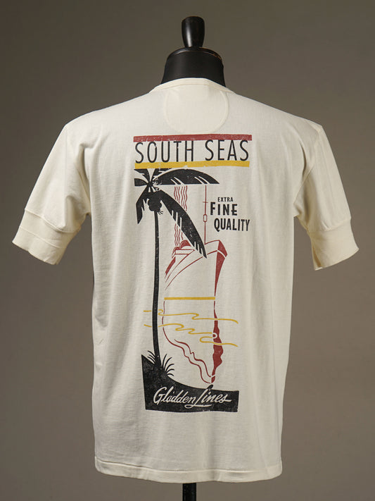 【6.10 (Tue) Release】BY GLADHAND | GLADDEN LINES - S/S HENRY T-SHIRTS / BYGH5120 - White