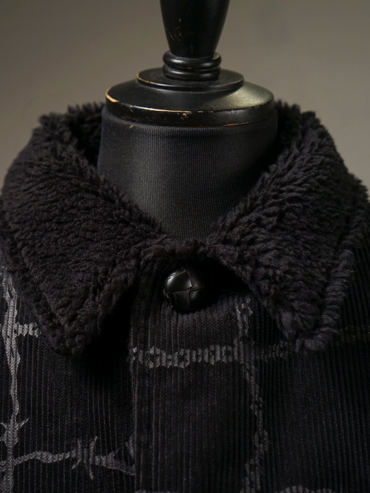 GANGSTERVILLE | BARBED WIRE - RANCH COAT / GSV5302 - Black