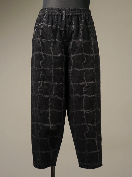 GANGSTERVILLE | BARBED WIRE - EASY PANTS / GSV5303 - Black