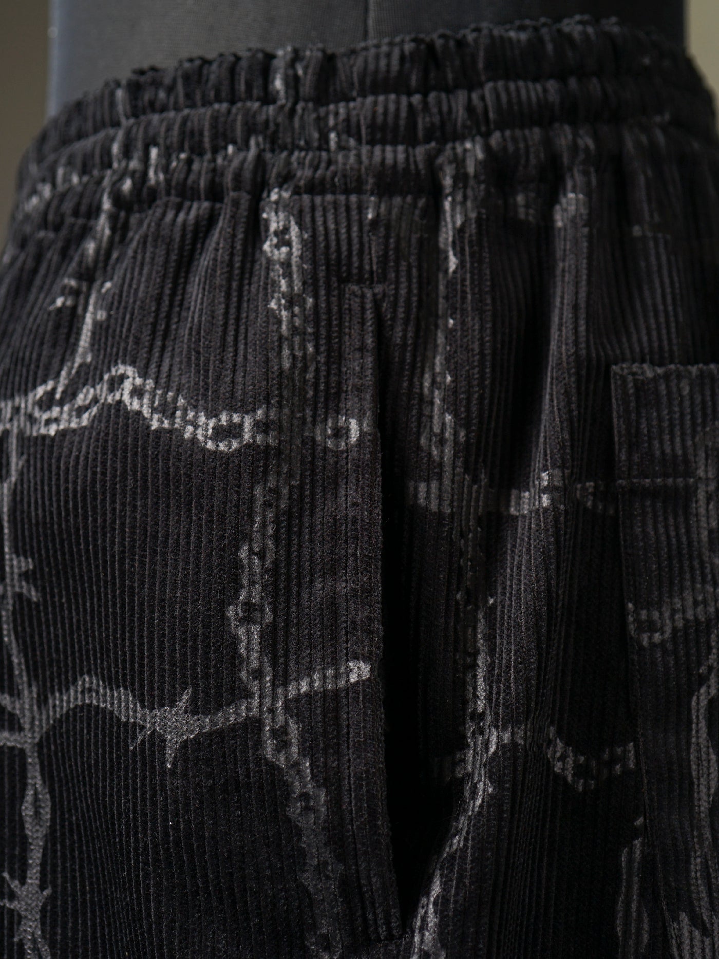 GANGSTERVILLE | BARBED WIRE - EASY PANTS / GSV5303 - Black