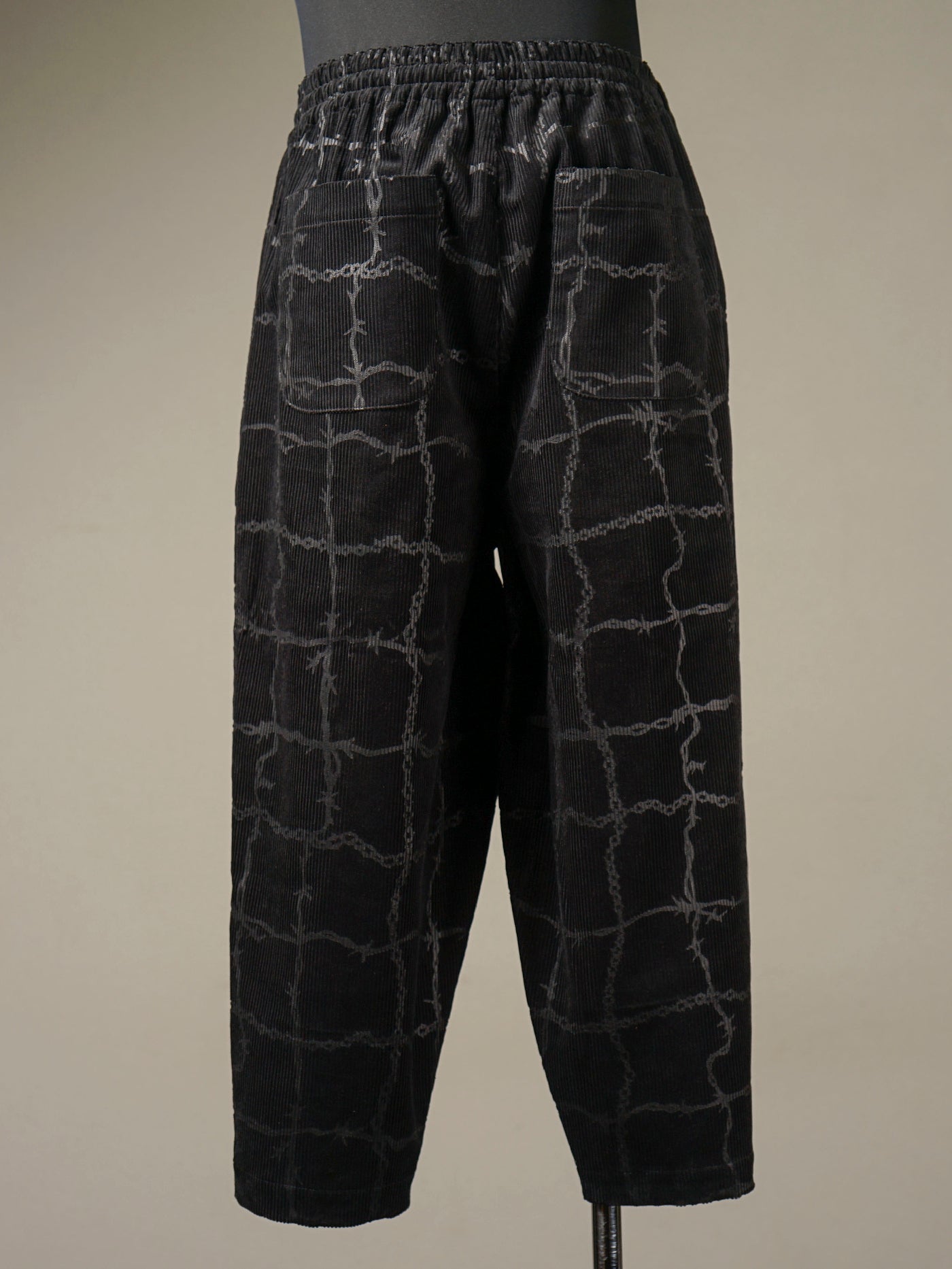 GANGSTERVILLE | BARBED WIRE - EASY PANTS / GSV5303 - Black